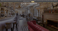 Desktop Screenshot of cafedeoriente.es